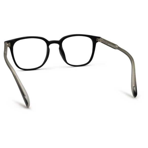 Semi Round Black Color Eyeglasses Frame