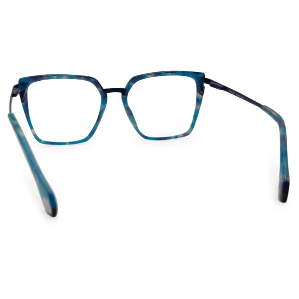 Blue Transparent Mixed Color Womens Eyeglasses