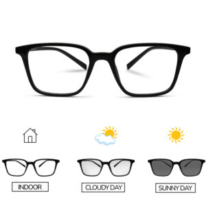 Premium Glossy Photochromic Glasses
