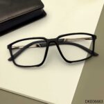 Fiber and Metal Mixed Eyeglass