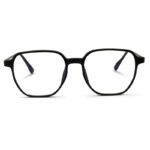 Fiber and Metal Mixed Eyeglasses