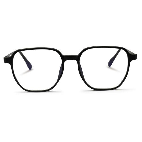 Fiber and Metal Mixed Eyeglasses