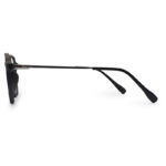Fiber and Metal Mixed Eyeglasses