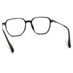 Fiber and Metal Mixed Eyeglasses