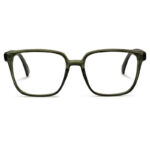 Olive Transparent Eyeglass