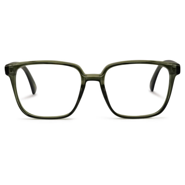 Olive Transparent Eyeglass