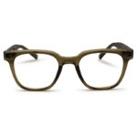 Brown Transparent Color Eyeglass
