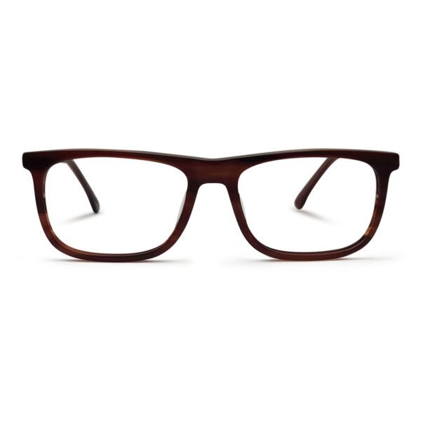 Red Transparent Color Eyeglass