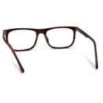 Red Transparent Color Eyeglass