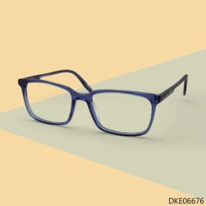 Green Transparent Color Eyeglasses