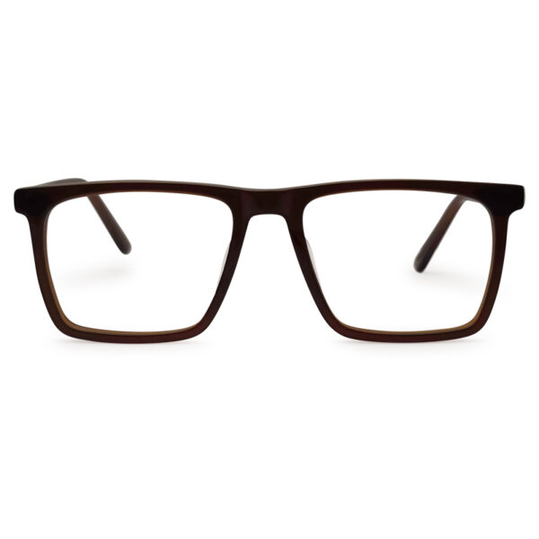 Brown Color Unique Design Eyeglass