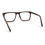 Brown Color Unique Design Eyeglass