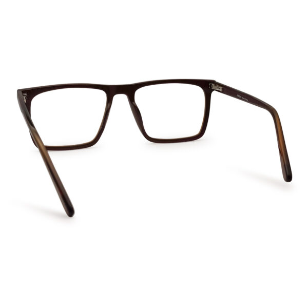 Brown Color Unique Design Eyeglass