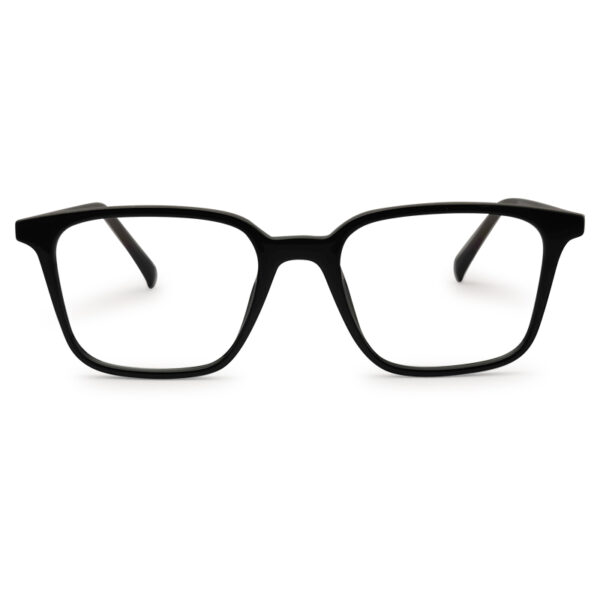 Black Color Sqaure Shape Photochromic Glasses