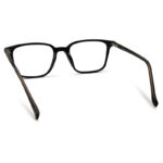 Black Color Sqaure Shape Photochromic Glasses