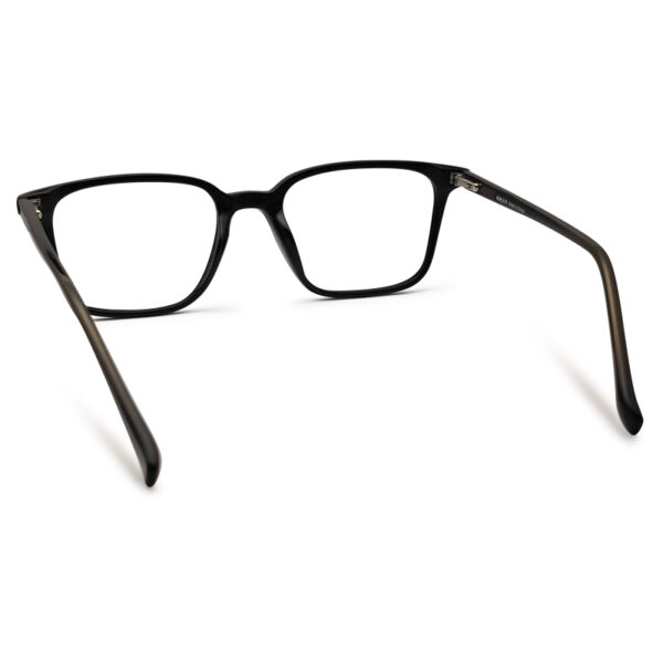 Black Color Sqaure Shape Photochromic Glasses