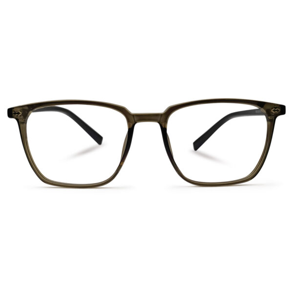 Brown Transparent Color Eyeglasses
