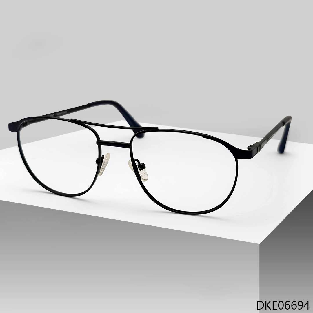 Aviator Shape Double Bridge Eyeglass