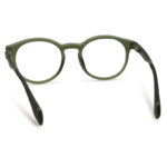 Round Shape Green Transparent Eyeglass