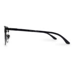 Round Shape Fiber And Metal Eyeglass