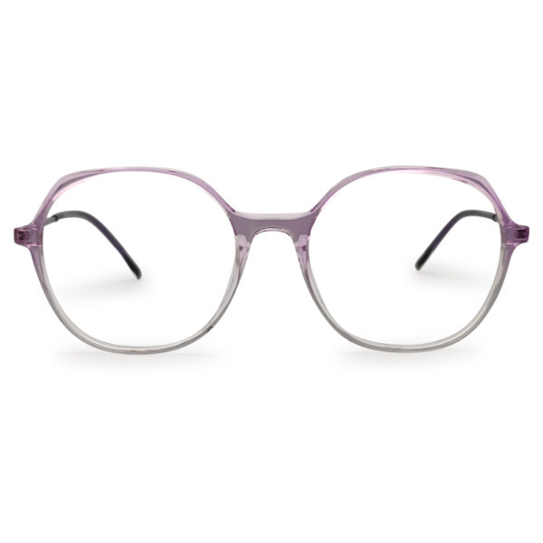 Mixed Transparent Color Eyeglass