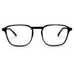 Black Color Semi-Round Eyeglass