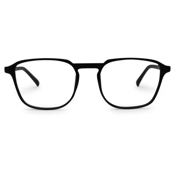 Black Color Semi-Round Eyeglass