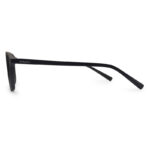 Black Color Semi-Round Eyeglass