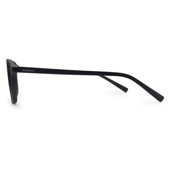 Black Color Semi-Round Eyeglass