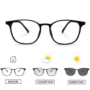 Semi Round Light Weight Photochromic Glass