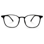 New Semi Round Black Color Eyeglasses
