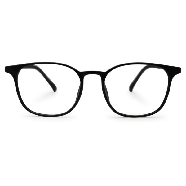 New Semi Round Black Color Eyeglasses