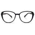 Black Color Unique Design Eyeglasses