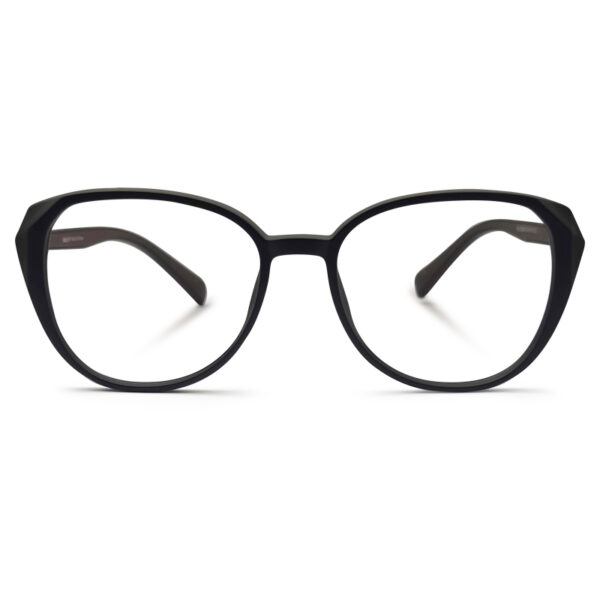 Black Color Unique Design Eyeglasses