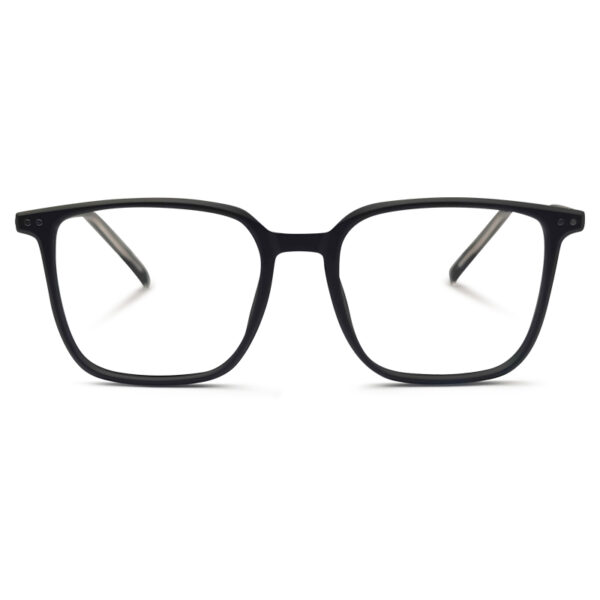 Black Color Sqaure Shape Eyeglasses