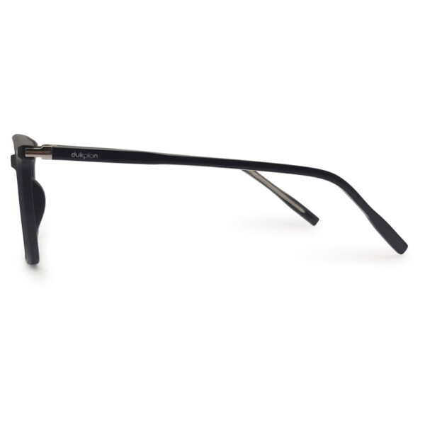 Black Color Sqaure Shape Eyeglasses