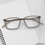 Grey Transparent Fashionable Eyeglasses