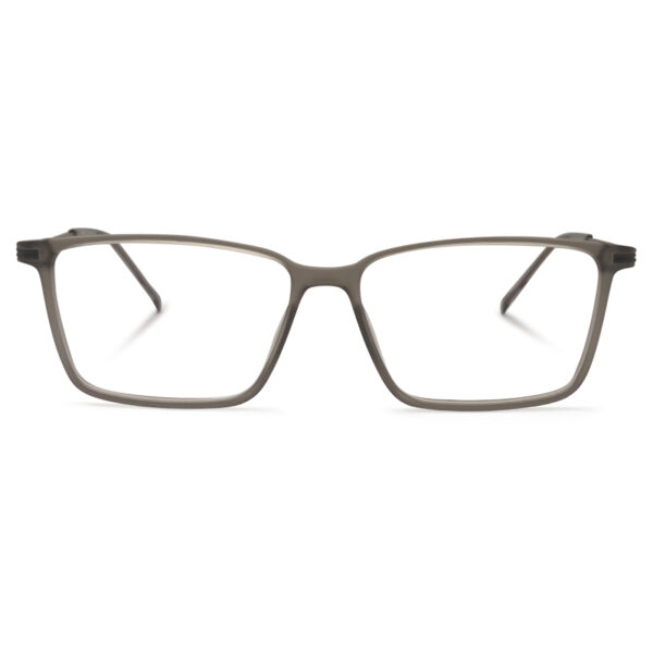 Grey Transparent Fashionable Eyeglasses