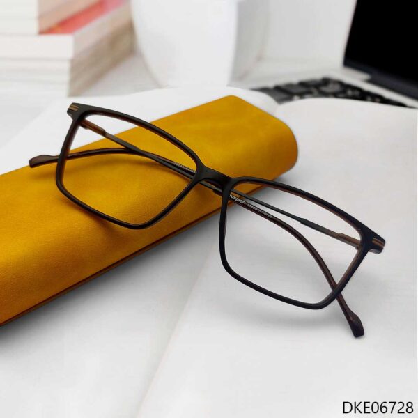 New Brown Transparent Eyeglasses