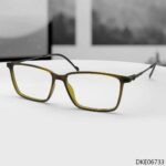New Olive Transparent Eyeglasses