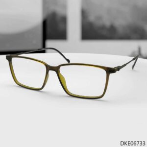 New Olive Transparent Eyeglasses
