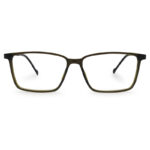 New Olive Transparent Eyeglasses