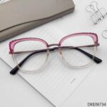 Cat Eye Shape Cute Eyeglasses