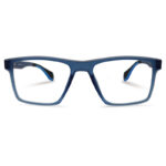 Blue Transparent Color Eyeglass