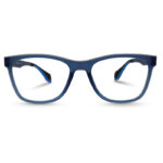 Blue Transparent Color Eyeglass