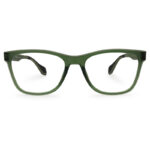 Green Transparent Color Eyeglasses