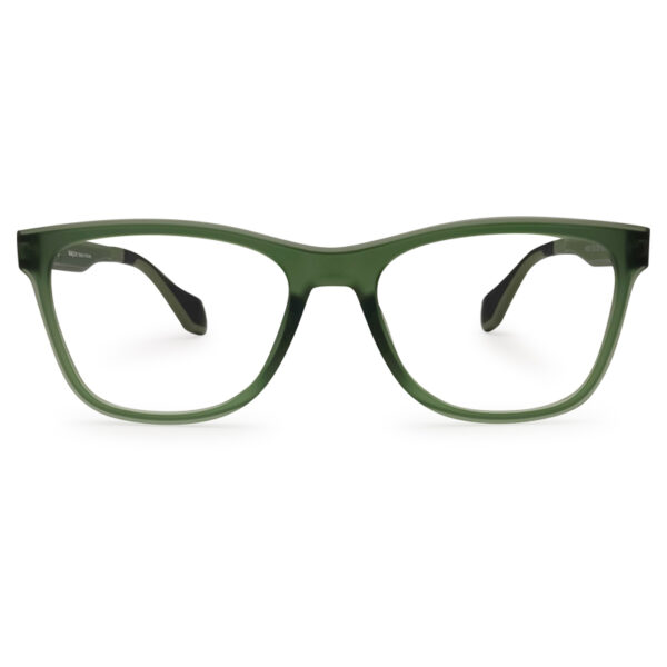 Green Transparent Color Eyeglasses