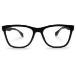 Black Color Square Shape Eyeglasses