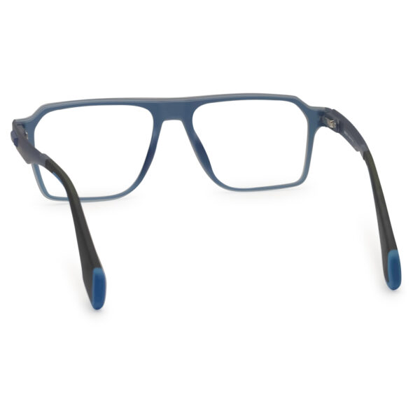 Blue Transparent Aviator Shape Eyeglasses