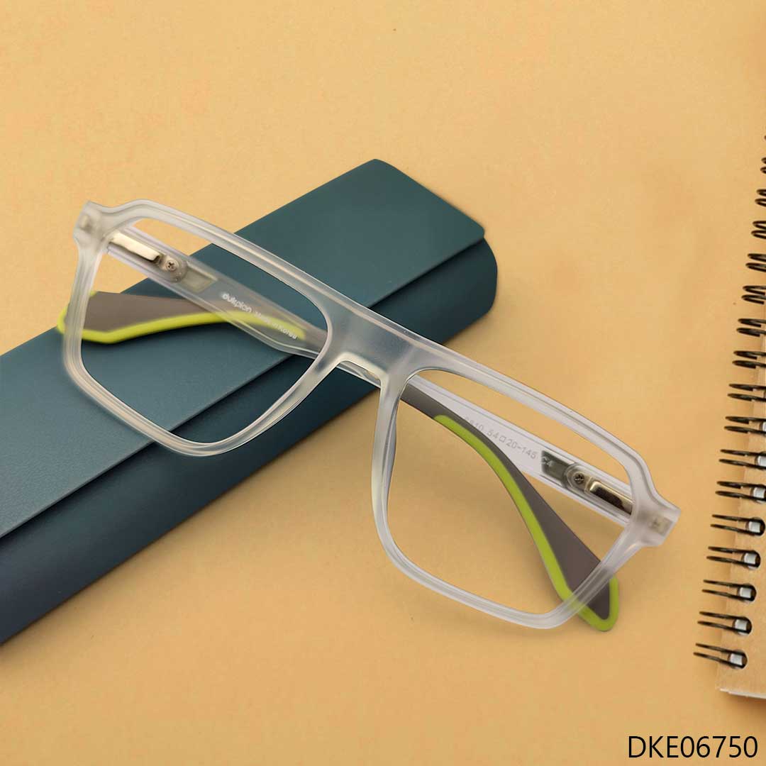 New Aviator Shape Mixed Transparent Eyeglasses